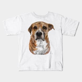 Looking Suave Handsome Pup Kids T-Shirt